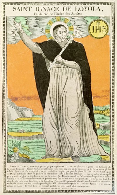 St. Ignatius of Loyola by French School